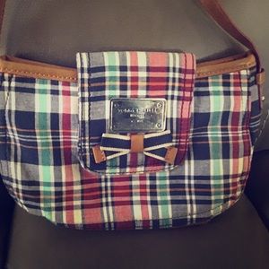 Tommy Hilfiger Plaid small purse